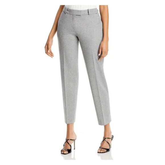 Boss Hugo Boss Tocanes 4 Heathered Ankle Straight Leg Pant - Silver 2 - Picture 1 of 8